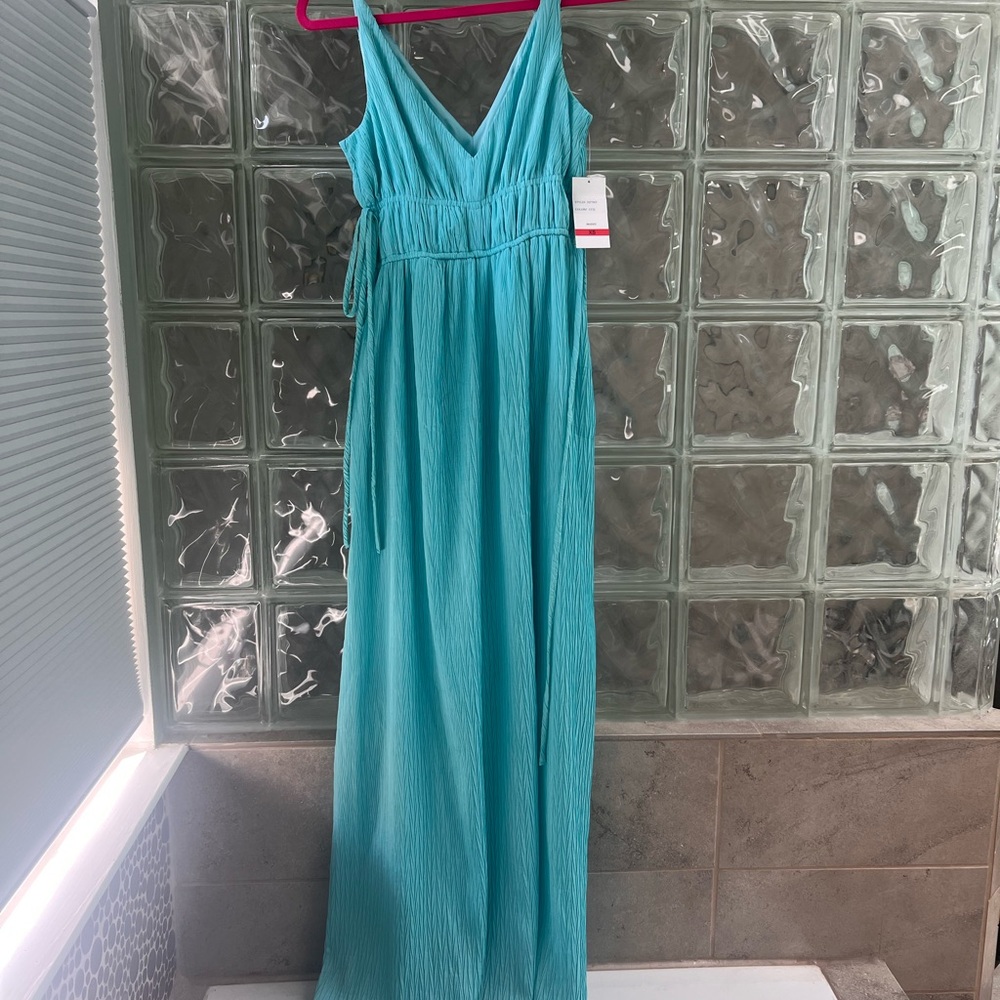 Taylor Women's Maxi Dress in Aqua